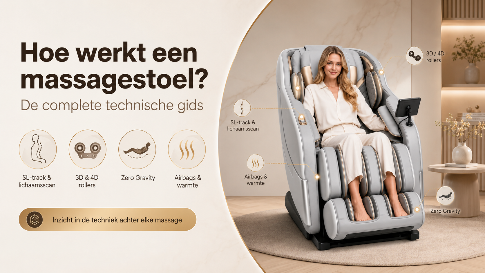 Ontdek de Magie Achter Massagestoelen: Hoe Werkt het Eigenlijk?