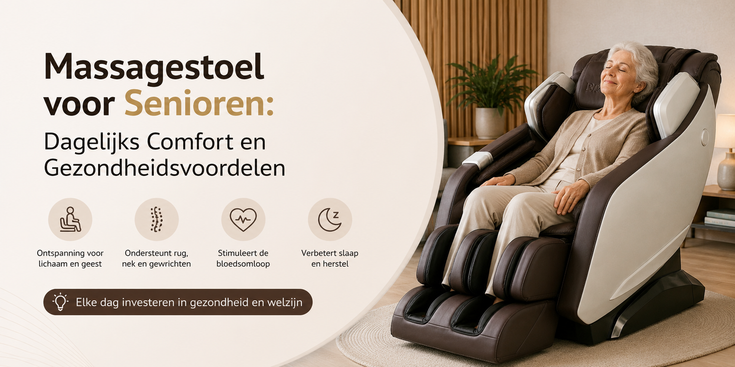 Massagestoel voor Senioren: Dagelijks Comfort en Gezondheidsvoordelen