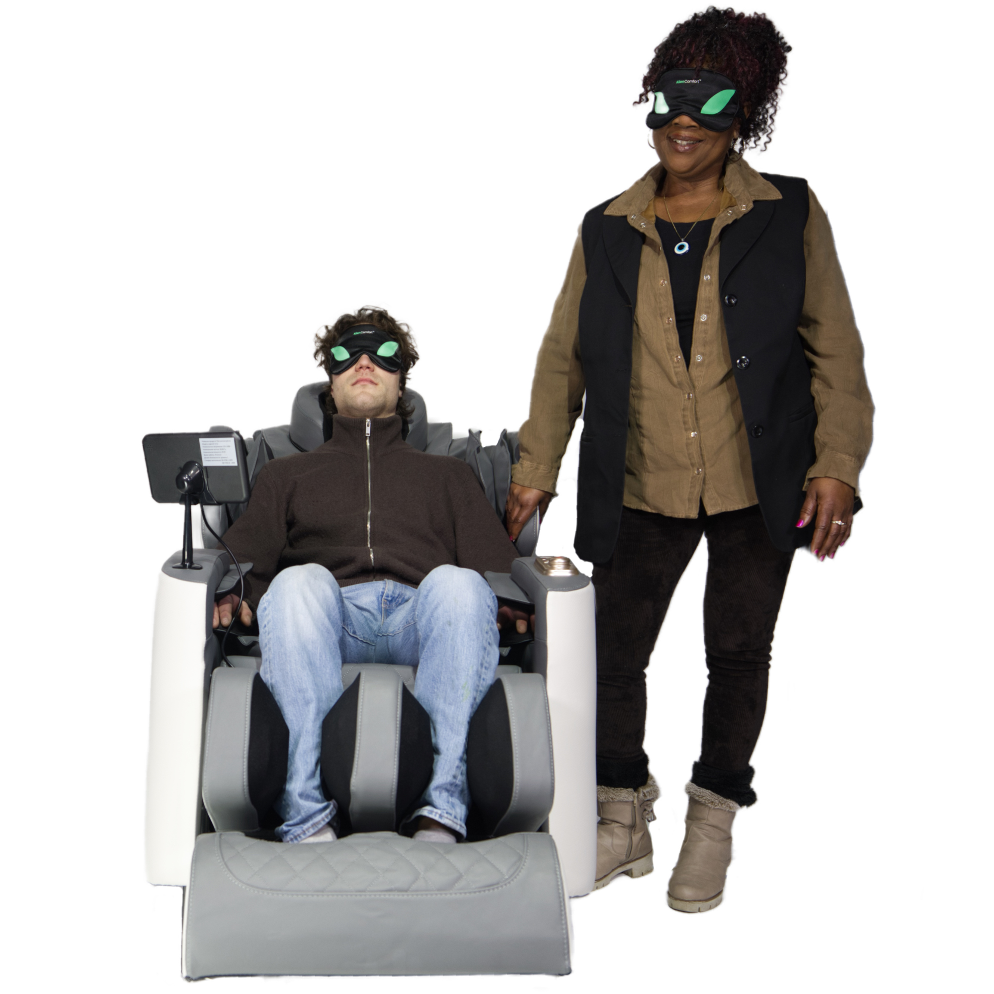 AlienComfort™ Design Massagesessel EOS - Weiß