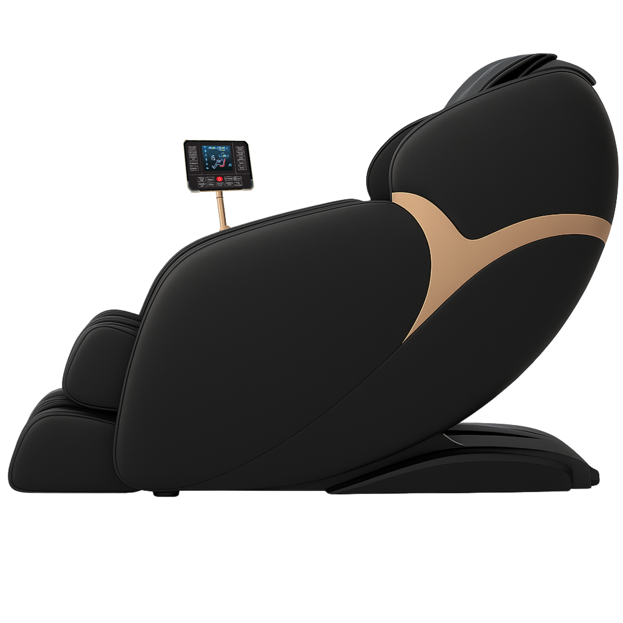 AlienComfort™ Massagestoel PLUTO - Zwart