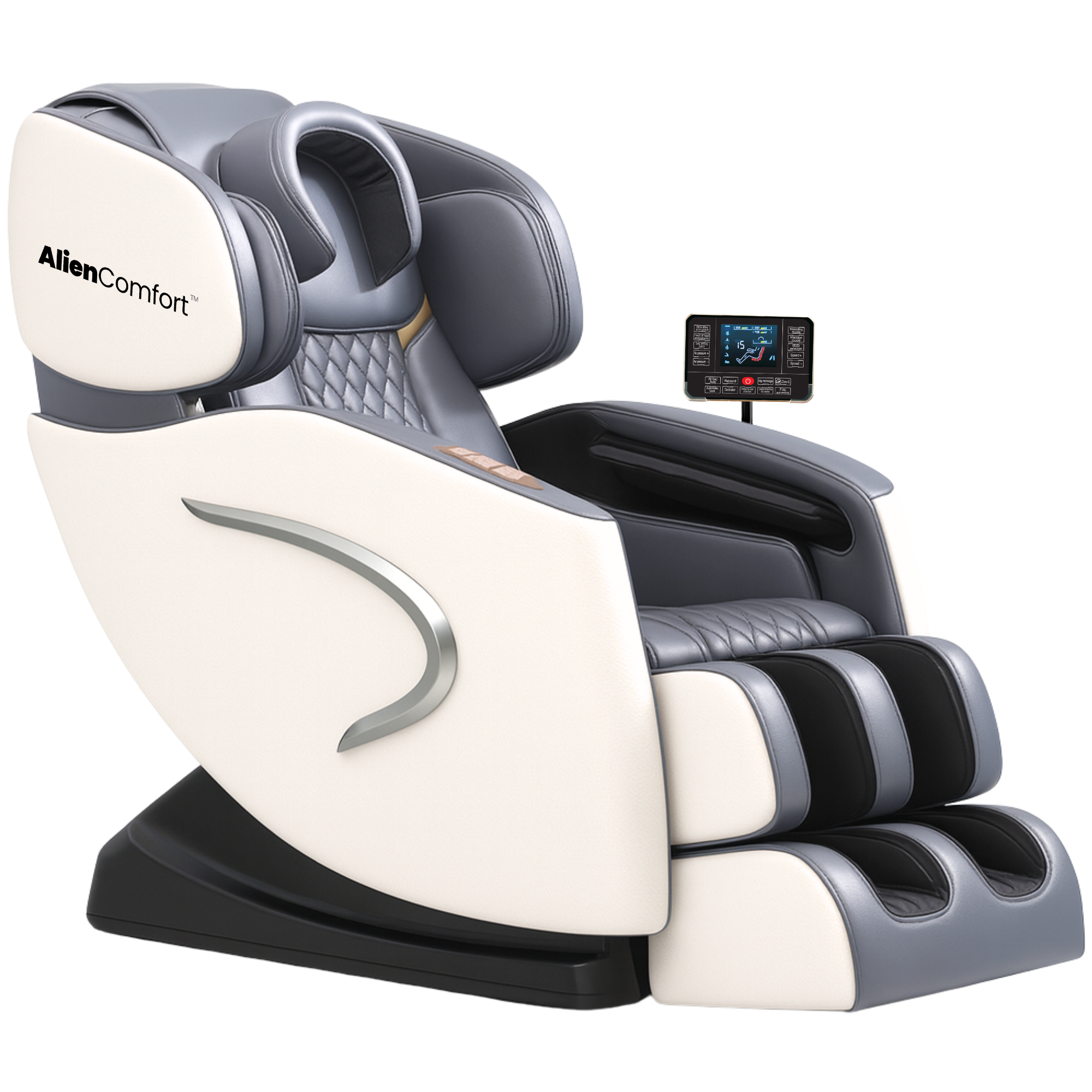 AlienComfort™ Design Massagestoel EOS - Wit