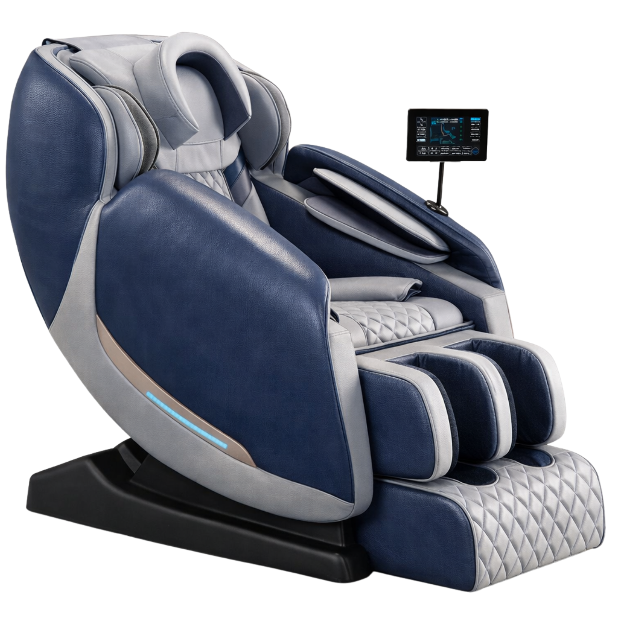 AlienComfort™ Massagestoel LUNA - Blauw