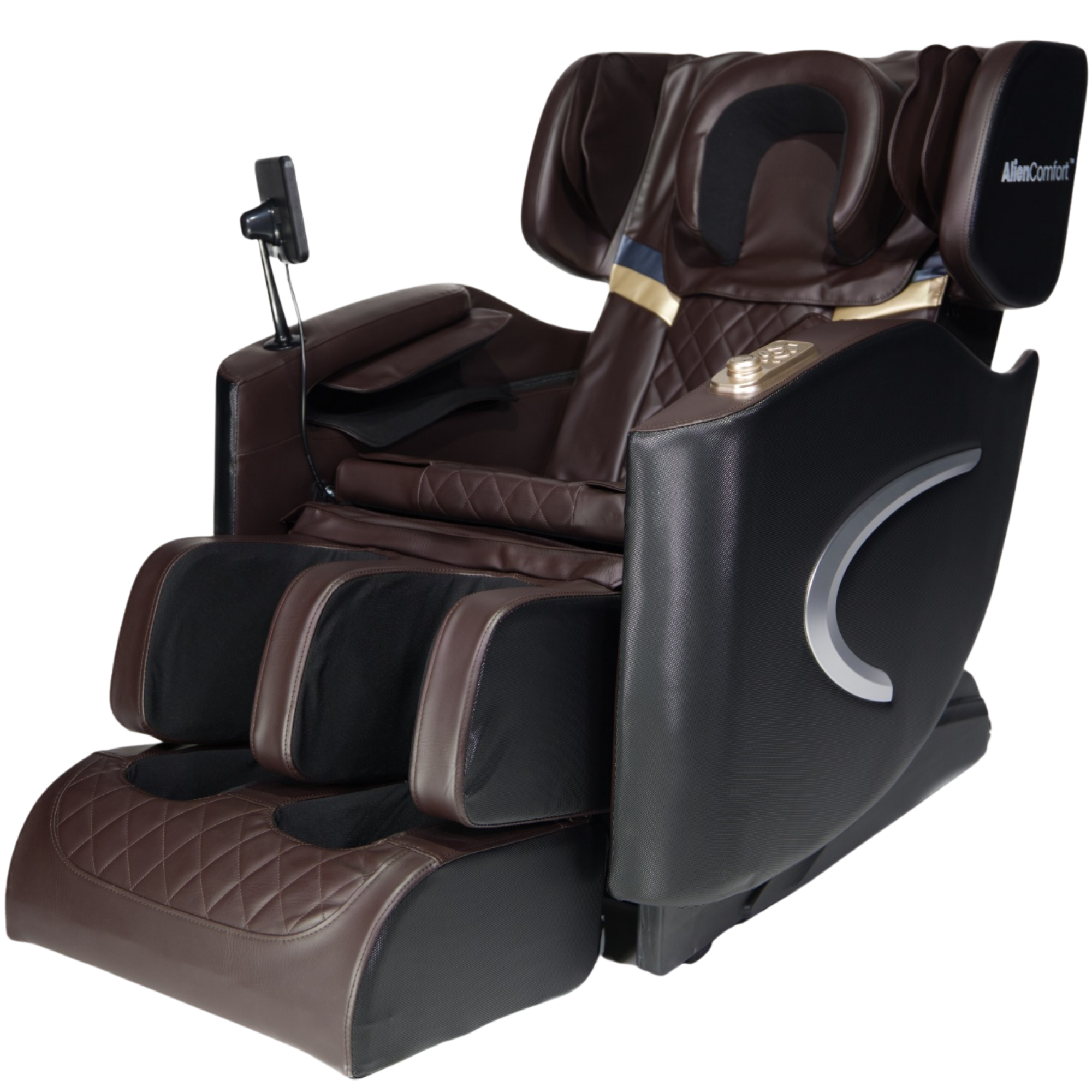 AlienComfort™ Design Massagesessel EOS - Dunkelbraun