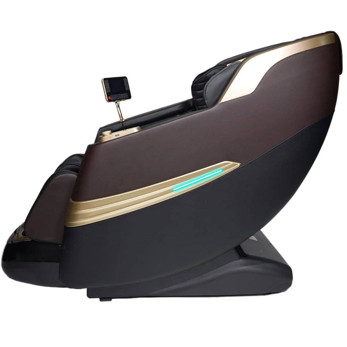 Massagesessel VERUNA Seitenansicht mit ergonomischem und modernem Design
