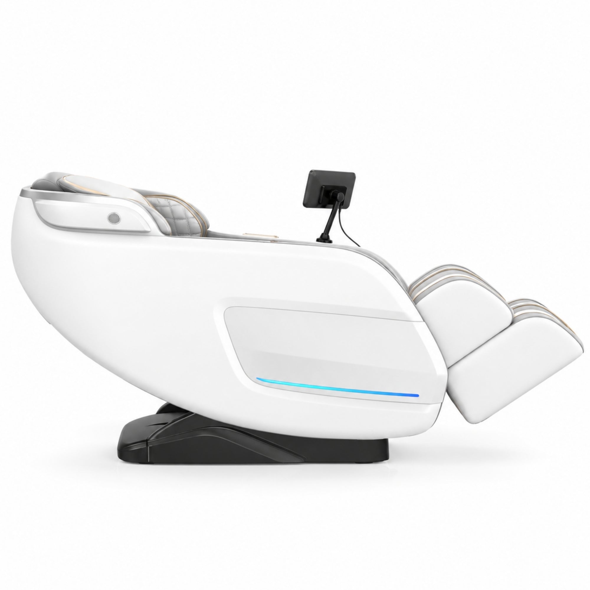 AlienComfort Massagestoel ASTRON Wit voetmassage rollers en airbags