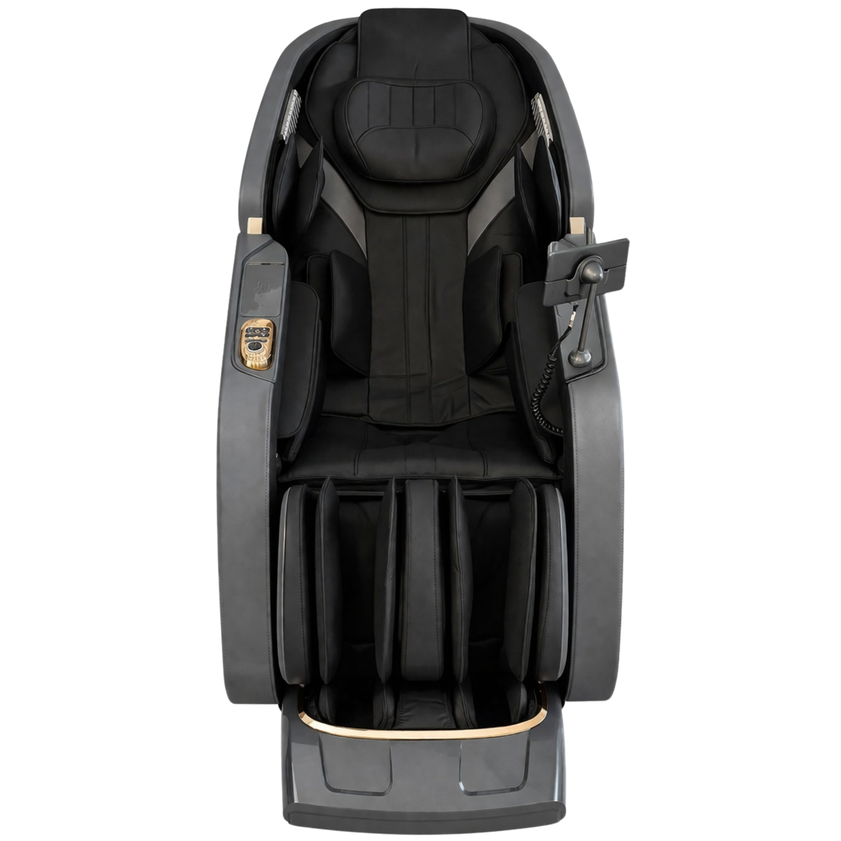 AlienComfort TITAN therapeutische massagestoel zijaanzicht SL-rail track