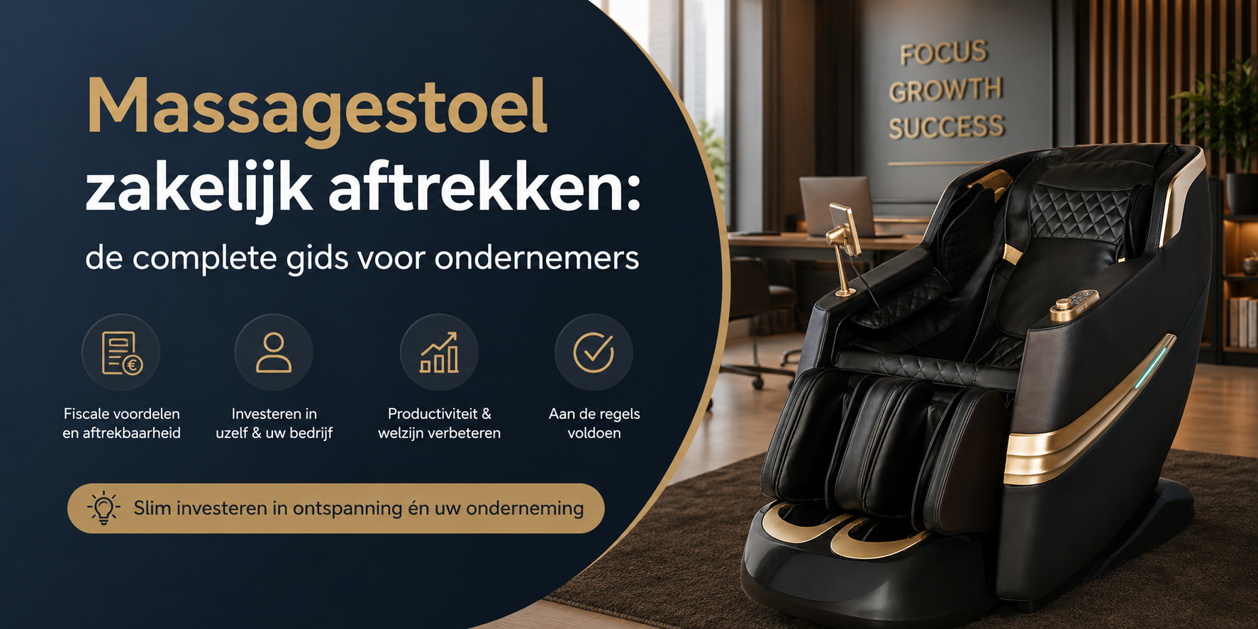 Massagestoel zakelijk aftrekken: de complete gids voor ondernemers