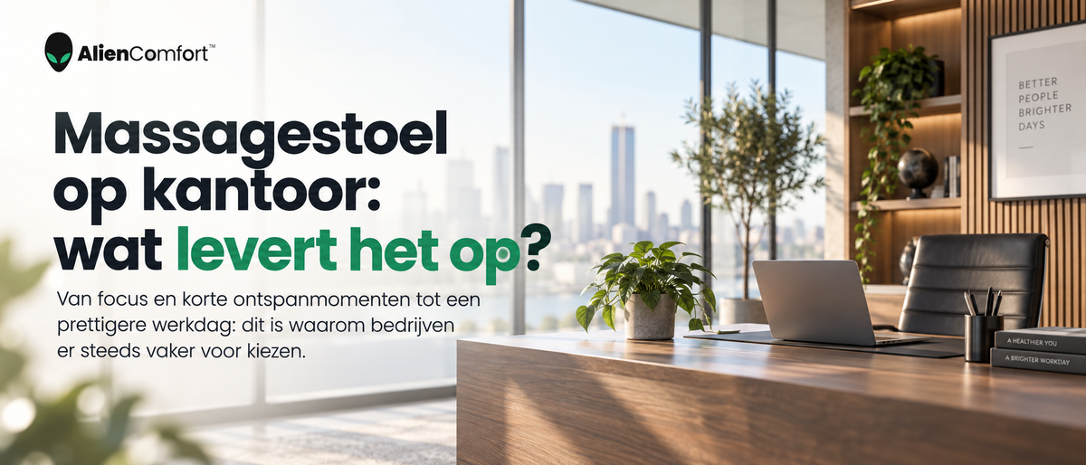 Massagestoel op kantoor: wat levert het op?
