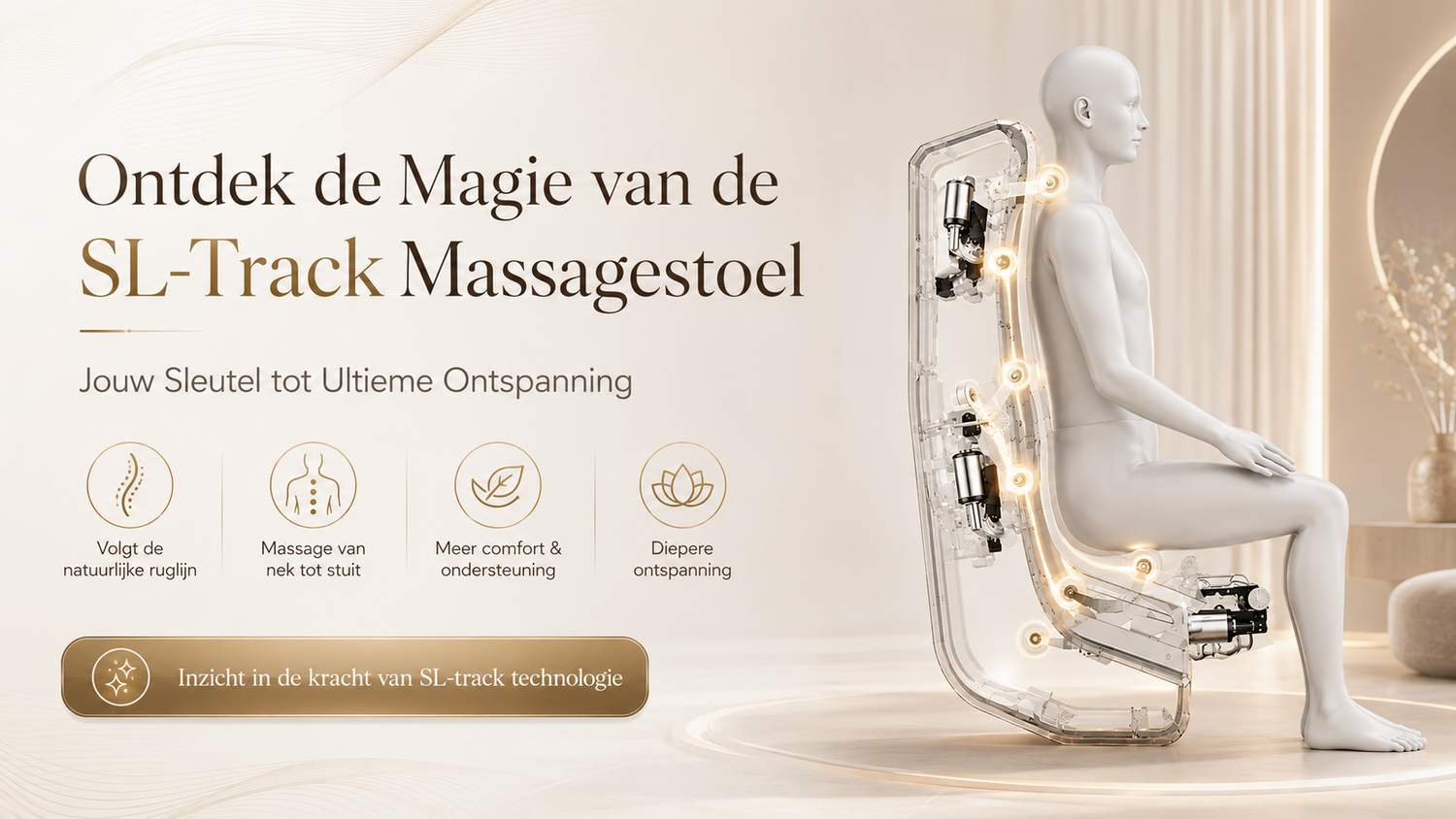 SL-Rail Massagestoel: Waarom Dit de Slimste Keuze is Voor Echte Ontspanning