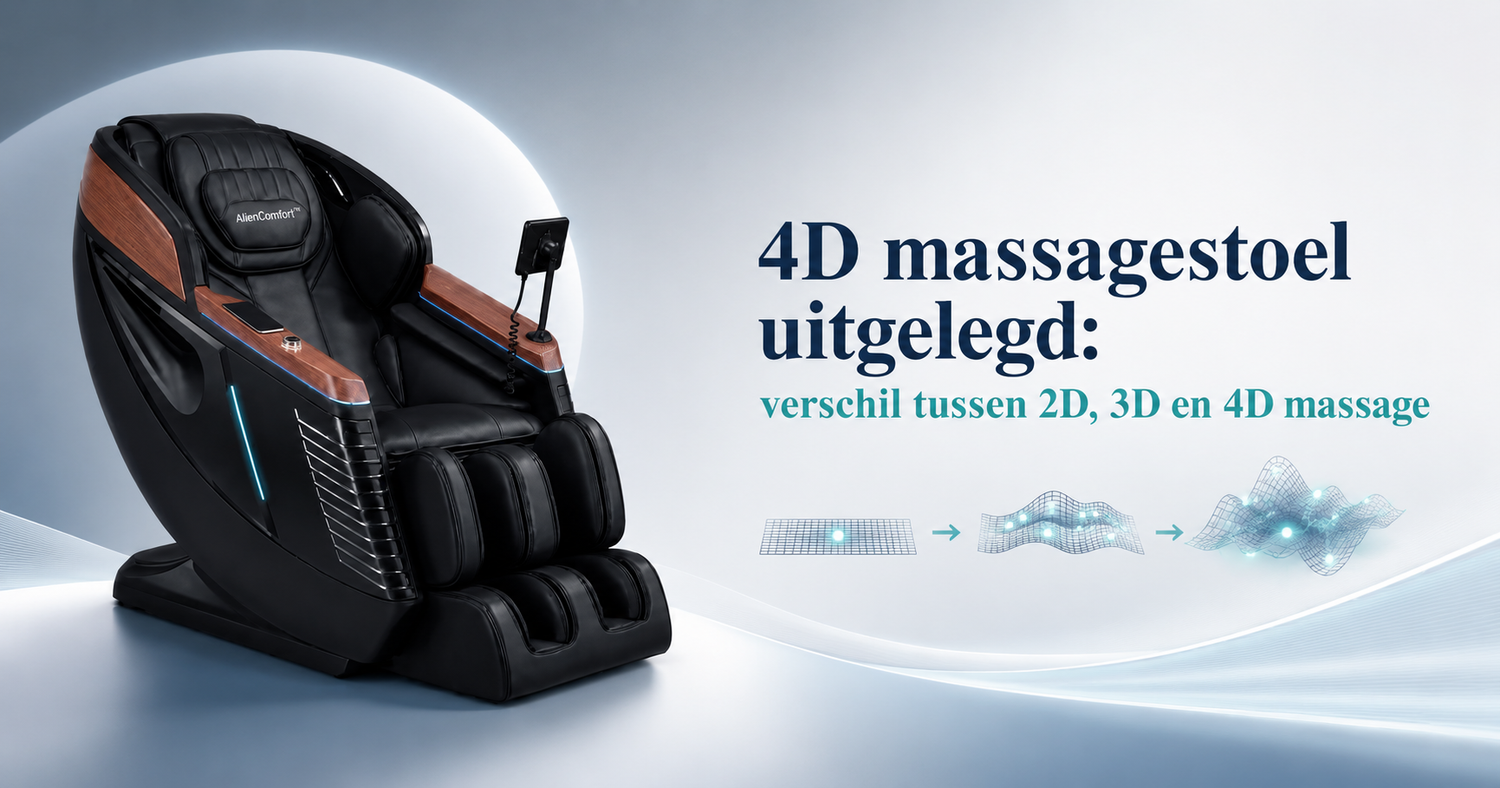 4d MASSAGESTOEL UITGELEGD
