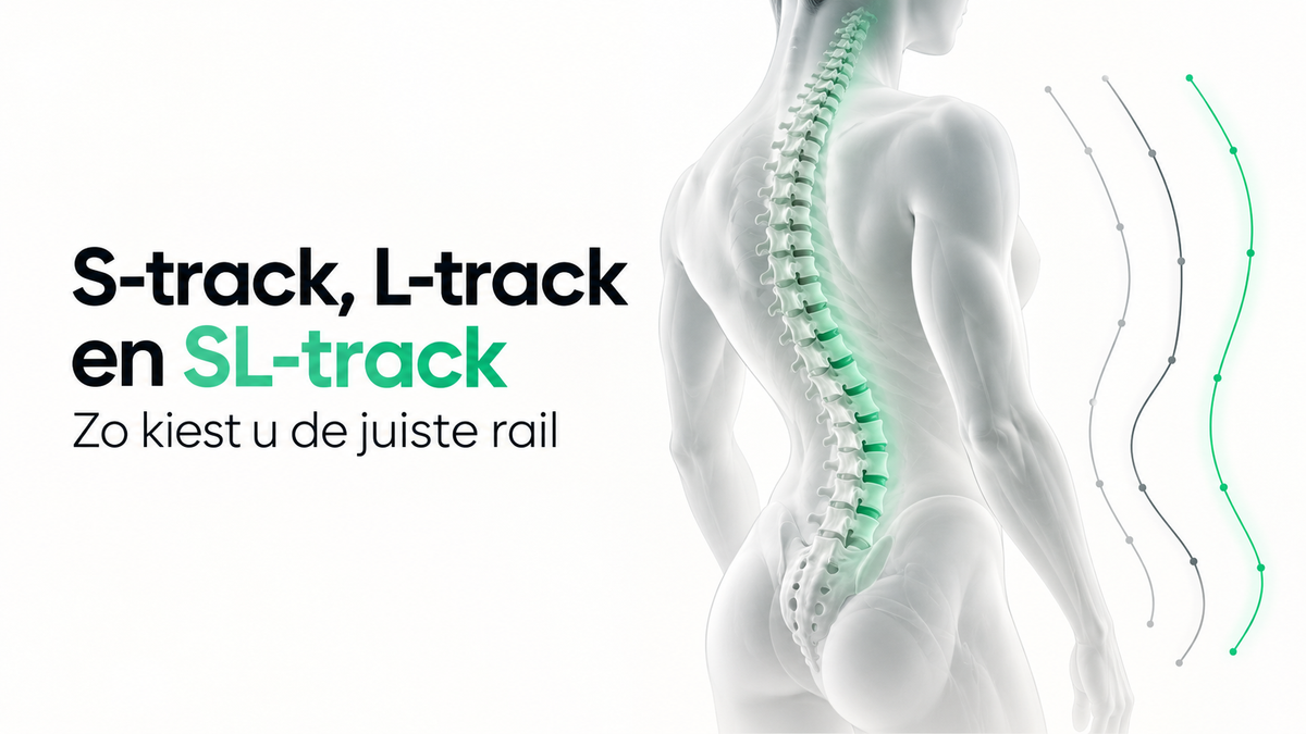 S-track, L-track en SL-track: zo kiest u de juiste rail