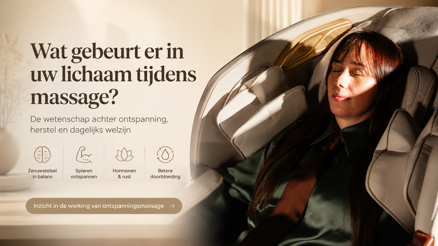 Wat gebeurt er in uw lichaam tijdens een ontspanningsmassage?