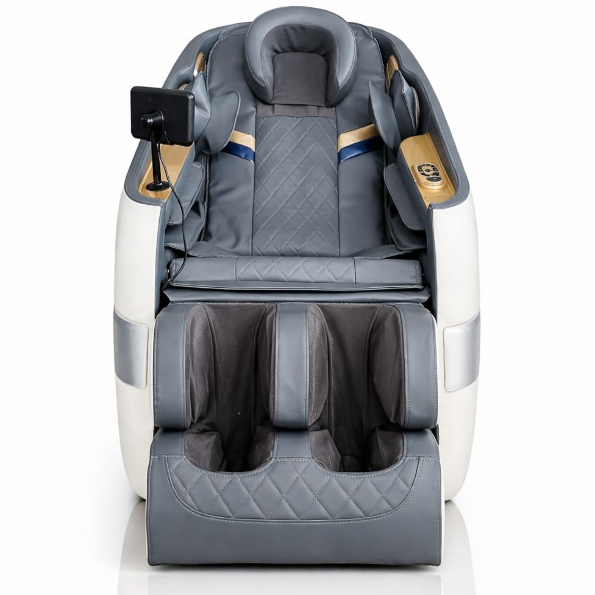 AlienComfort NOVA Wit zijaanzicht ergonomisch wit design massagestoel