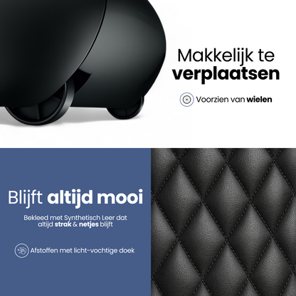 AlienComfort™ Massagestoel PLUTO zwart
