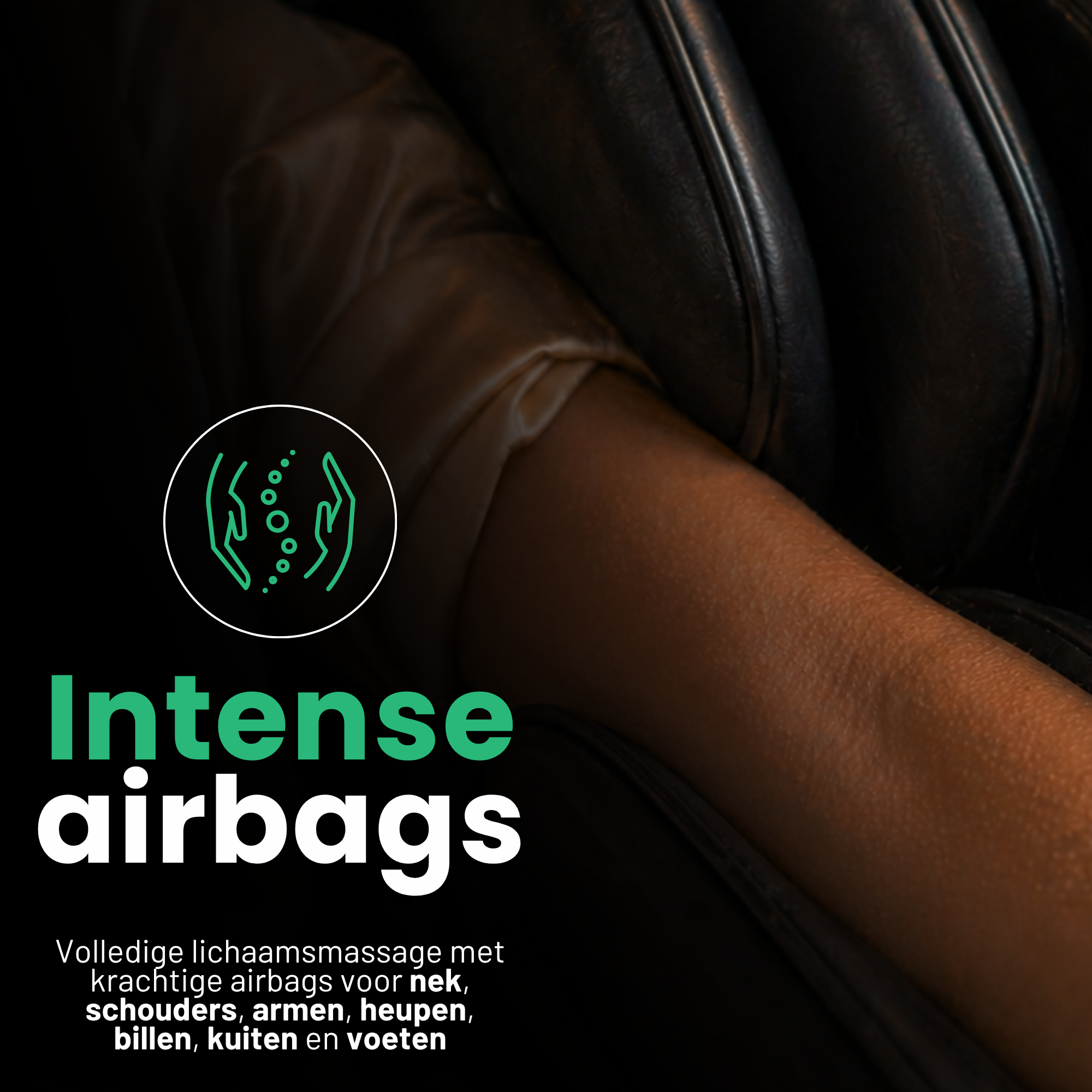 AlienComfort™ Massagesessel NOVA - Dunkelgrau