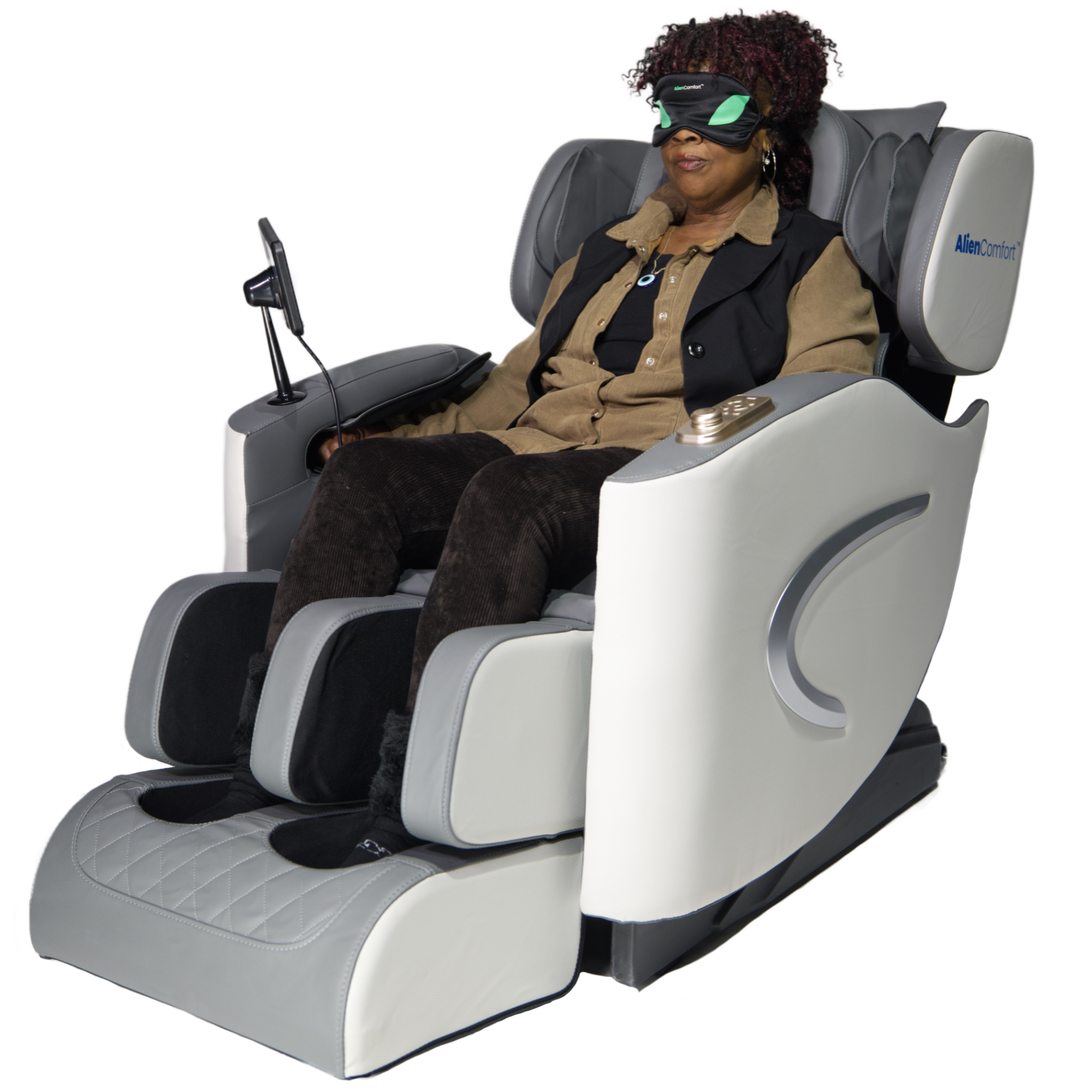 AlienComfort™ Design Massagesessel EOS - Weiß
