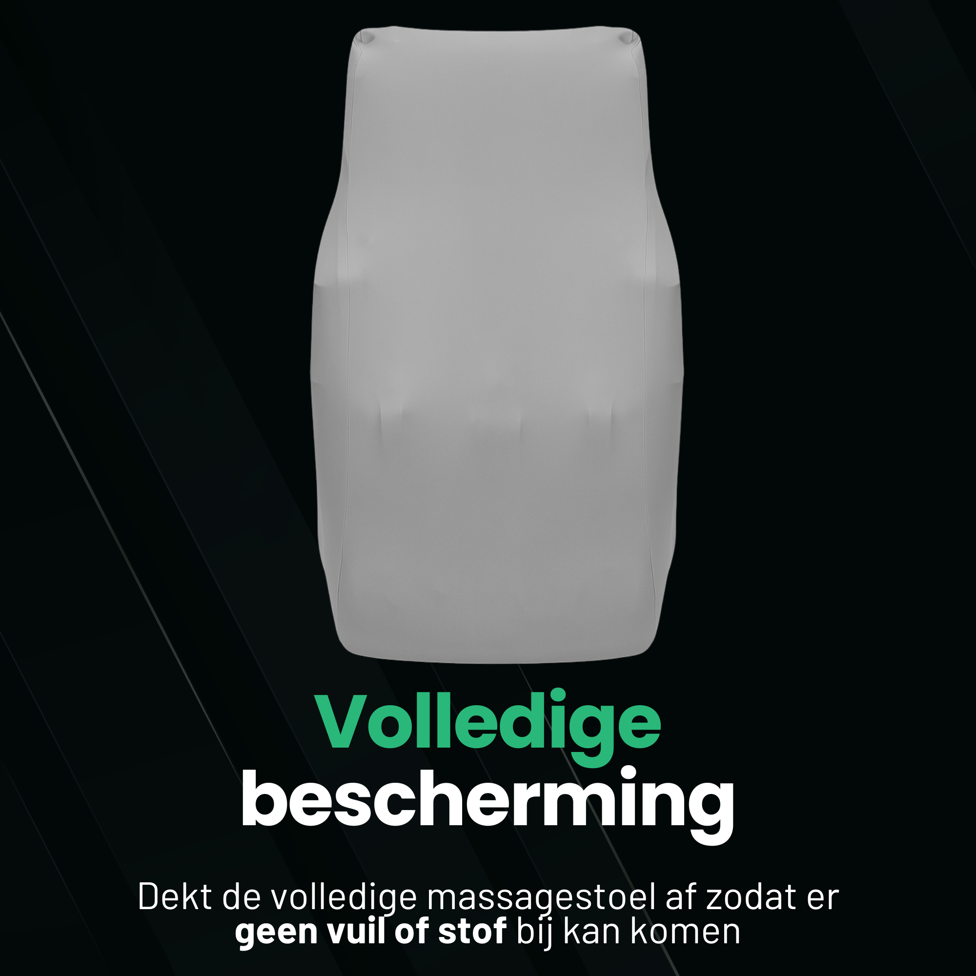 AlienComfort Hoes Grijs wasbaar materiaal eenvoudig onderhoud