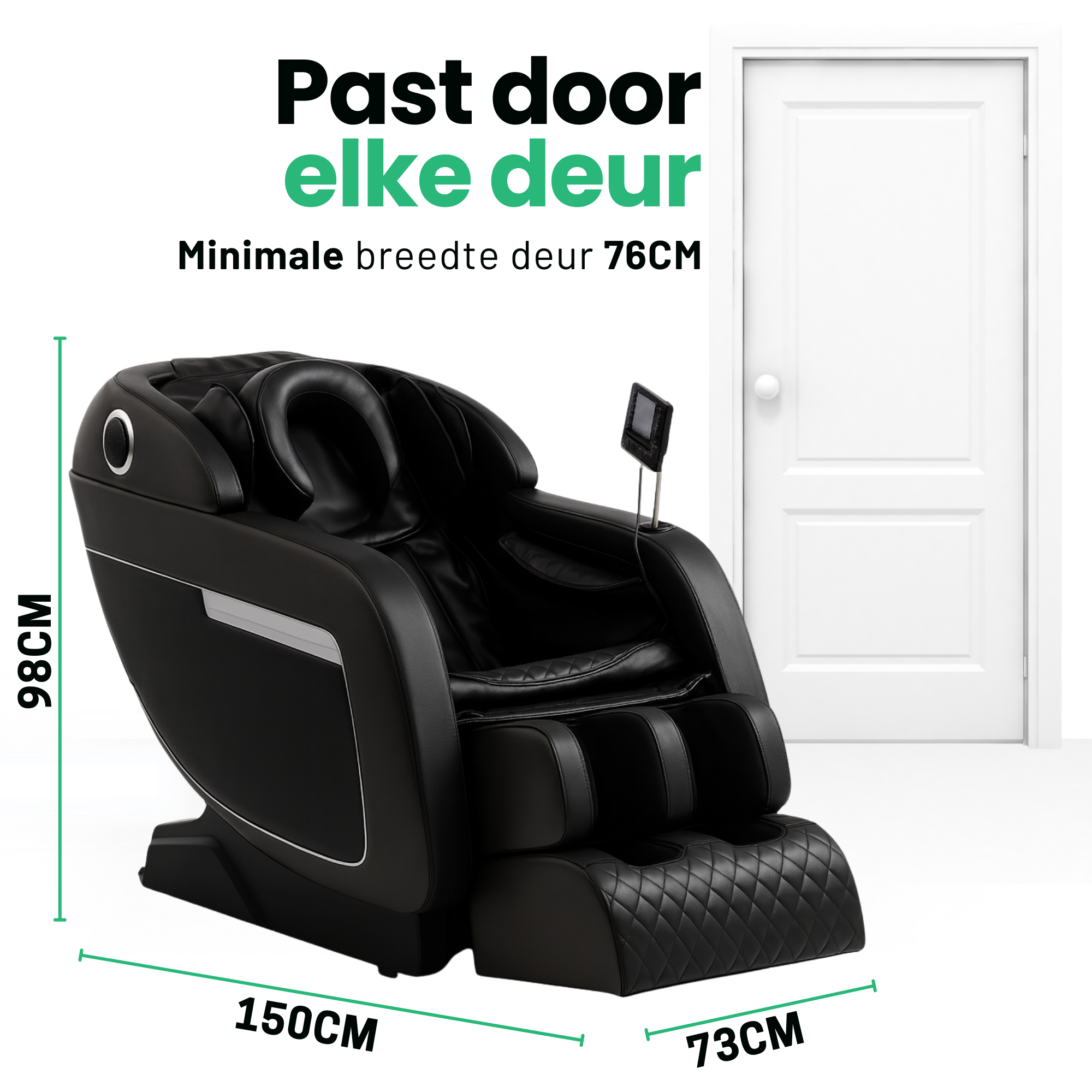 AlienComfort ORION verwarmingsfunctie infrarood rug lenden warmte