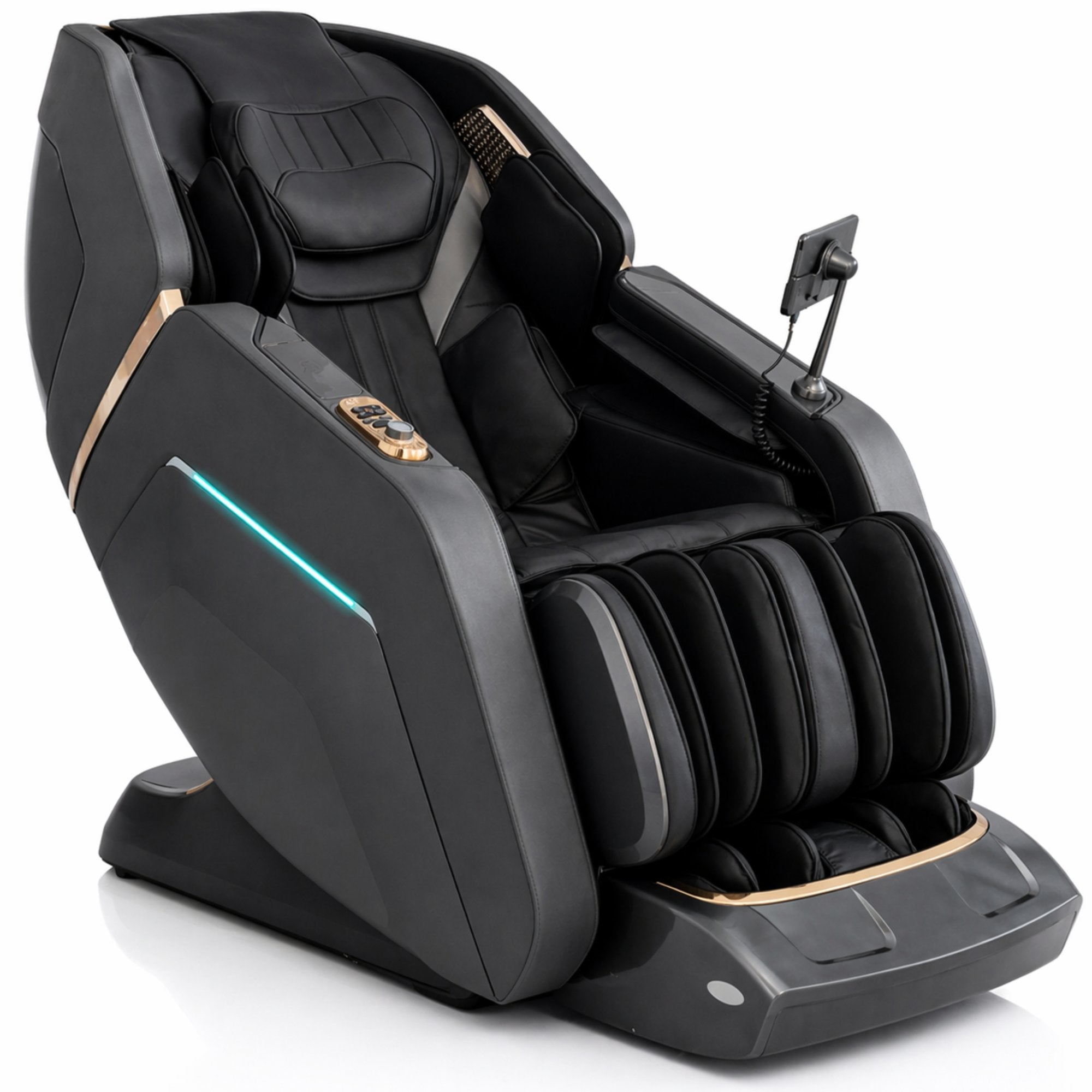 AlienComfort Therapeutische Massagestoel TITAN vooraanzicht SL-track