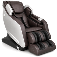 AlienComfort™ Therapeutic Massage Chair ROTAI - Silver/Brown