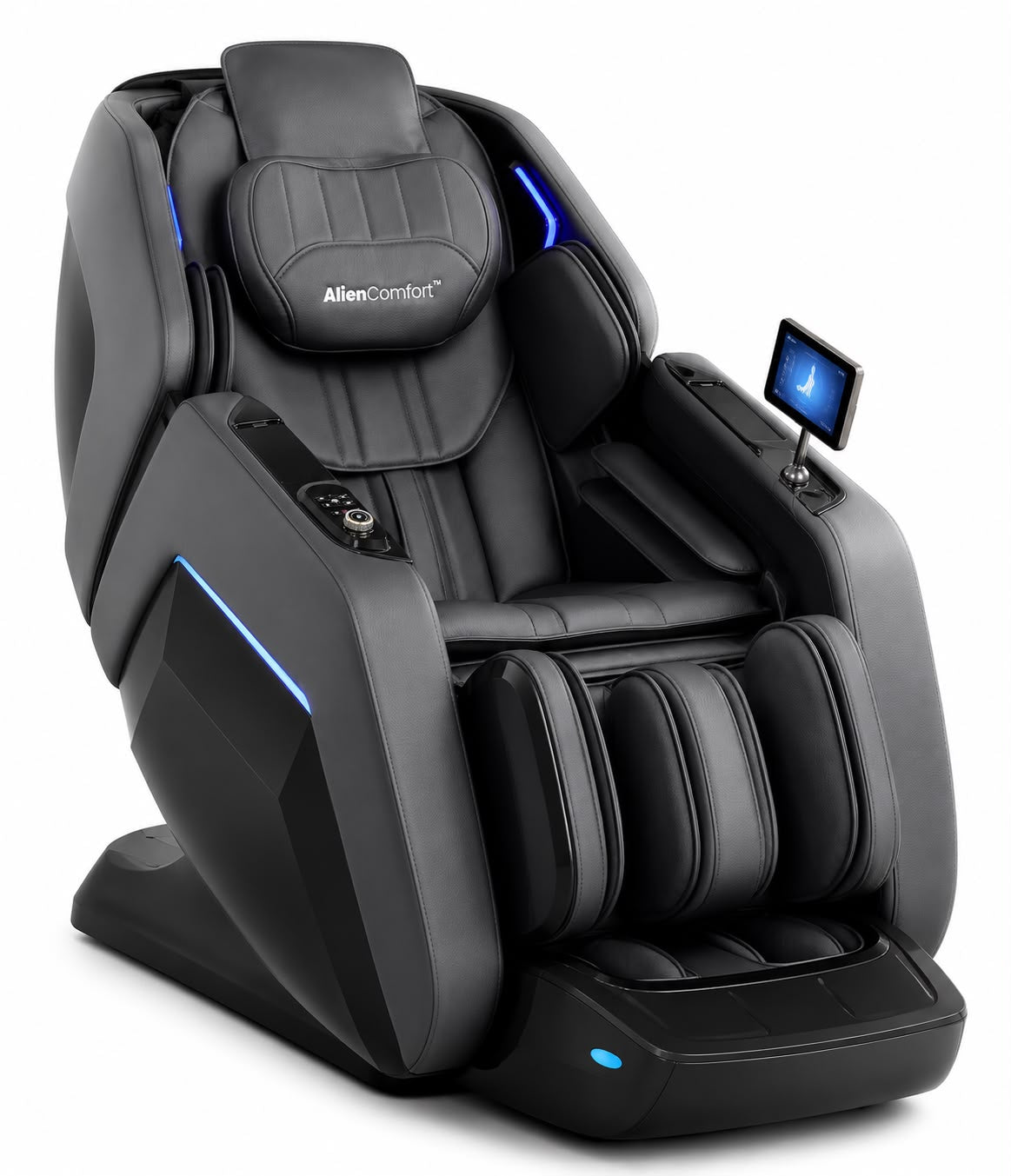 AlienComfort TITAN – 4D+ Massage Chair with SL-Track – Black